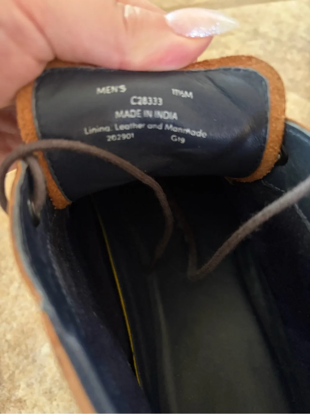 Cole Haan Men's Raymond Grand Brown Leather Chukka Boots, SZ 11.5, Like New